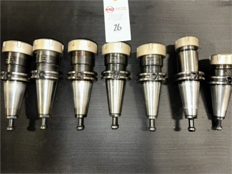 Lot of (10) Cat 40 Tool Holders