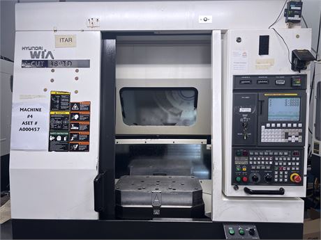Hyundai Wia i-CUT380D Vertical Machining Center (2011)