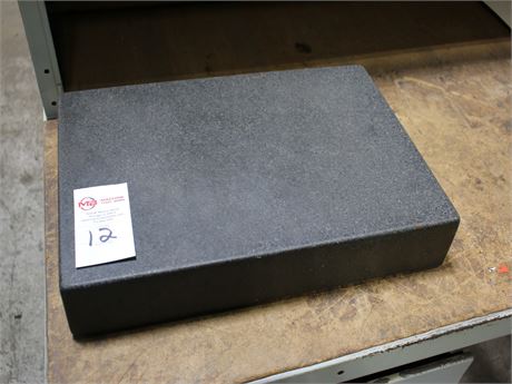 18" x 12" x 3" H Granite Surface Plate