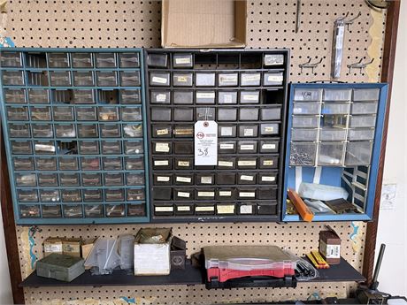 SHELF OF MISCELLEANEOUS PARTS