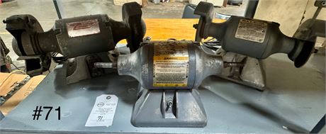Assorted Bench Grinders