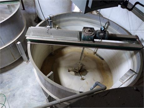 7500 Gallon Stainless Steel Open Top Tank