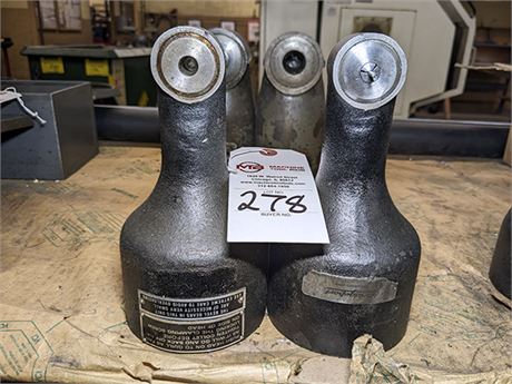 (2) Bridgeport R8 Right Angle N-2 Milling Heads