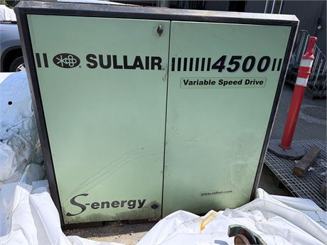 Sullair 4500 VSD 100 HP Rotary Screw Air Compressor