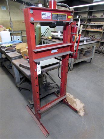 Banner B67621 Manual Hydraulic H-Frame Shop Press