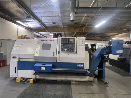 Doosan Puma 240MSB CNC Lathe (2007)