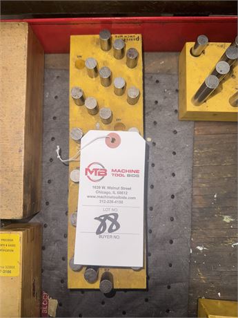 Assorted Pin Gages w / Case