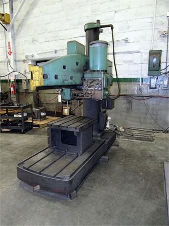 4' x 15" AMERICAN "Hole Wizard" Radial Drill