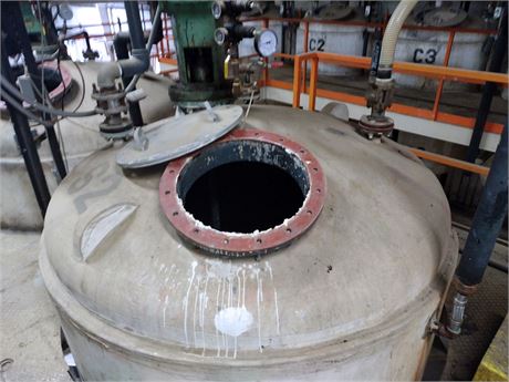 Norwalk Fabricators 1000 Gal Vacuum Pressure Reactor