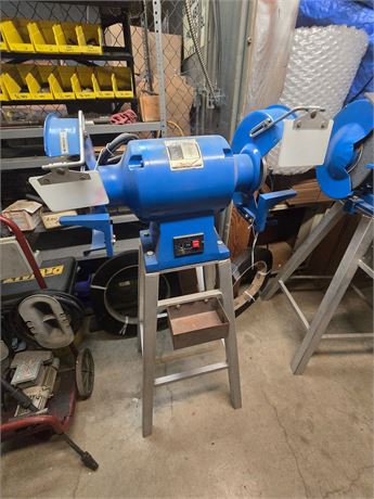 Enco #160-1040 12" Double End Bench Grinder on Stand