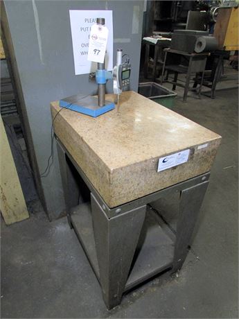 Indicator Stand, Mitutoyo Digitial Indicator, Granite Surface Plate