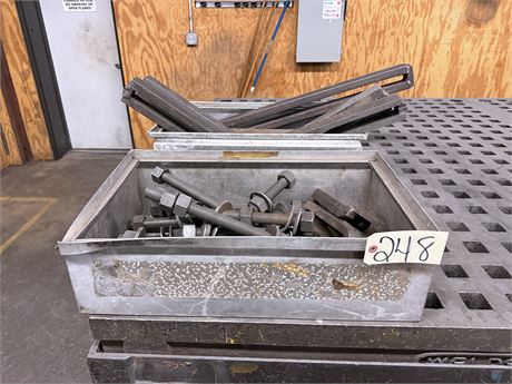 (1) Lot of Heavy-Duty Hold Down Clamps