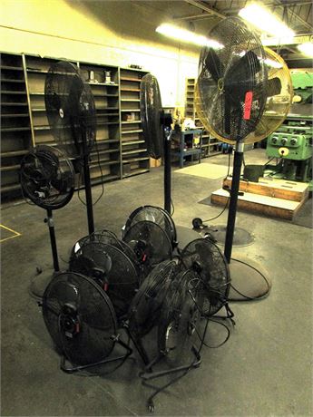 (13) Assorted Fans