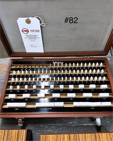 Mitutoyo Grade O All Ceramic Gage Block Set