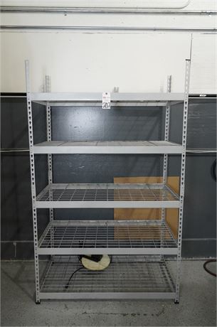 (2) 4 Tier Shelving