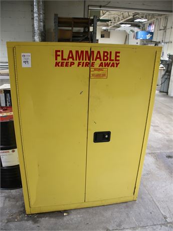 43" x 18" x 65" H Flammable Storage Cabinet