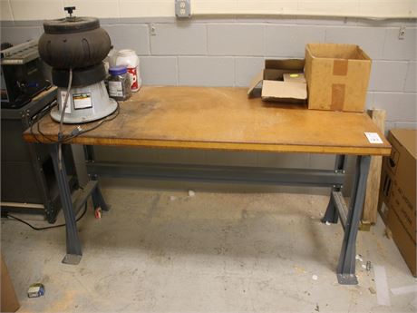 Wood Top Workbench