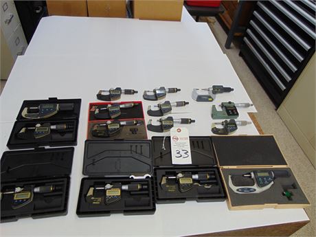 Fowler, Mitutoyo Digital Micrometers