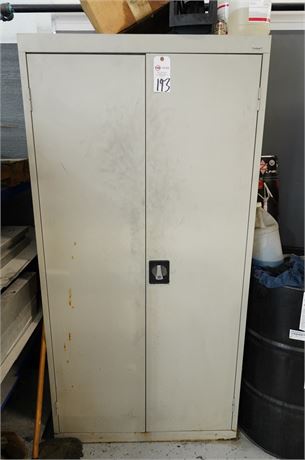 Sandusky 2 Door Metal Cabinet