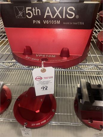 5th Axis #VP610M Base with VP6105M Attached Vise