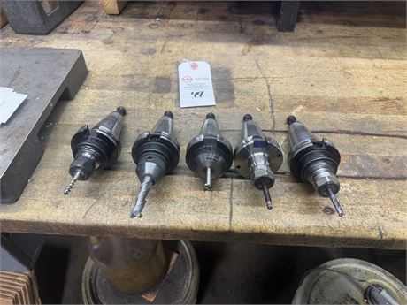 Lot of 5  Assorted Tool Holders