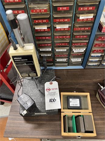 Mitutoyo Digimatic Indicator with Mitutoyo gauge block set