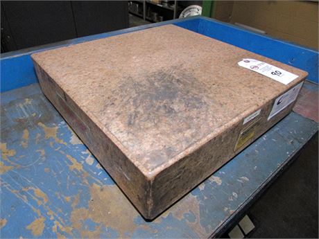 Starrett 18"x18"x4" A-Grade Granite Surface Plate