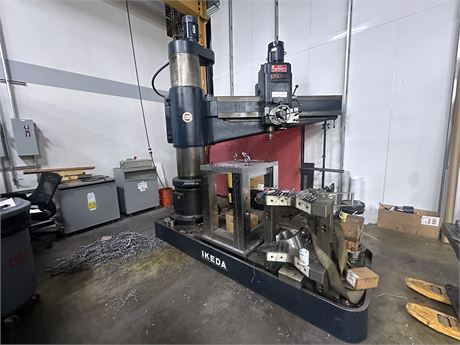 Ikeda RM-1875 Radial Arm Drill