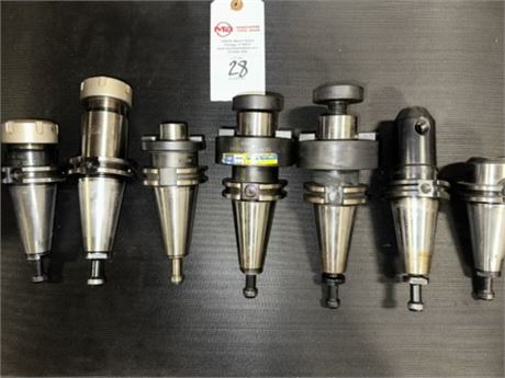 Lot of (10) Cat 40 Tool Holders