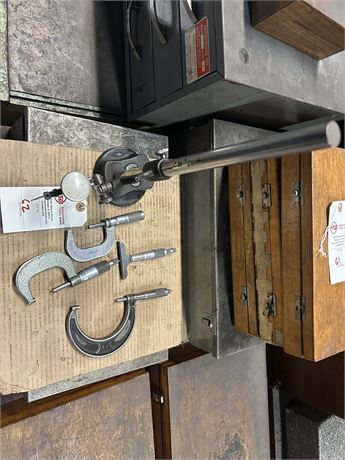 Lot of (5) Precision Measuring Tool