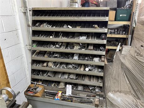 Steel Organizer w/ Components for Sharp 1440-F Manual lathe