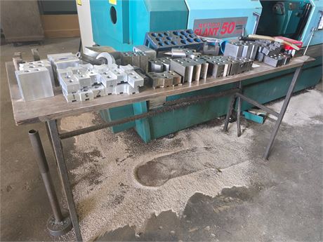 Lot of (2) Tables with Contents