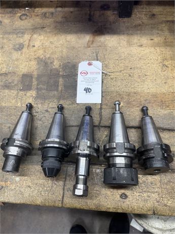 Lot of 5  Assorted Tool Holders