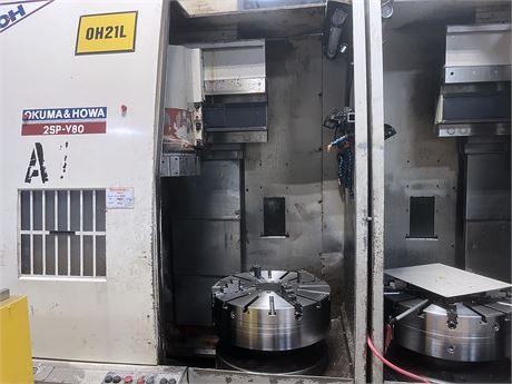 Okuma Howa 2SP-V80 Vertical Turret Lathe (2021)