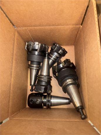 Lot of (5) Cat 40 Tool Holders