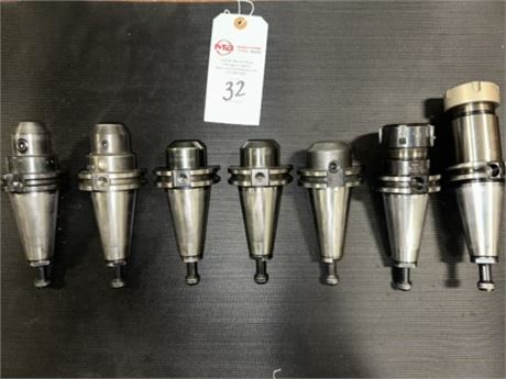 Lot of (10) Cat 40 Tool Holders