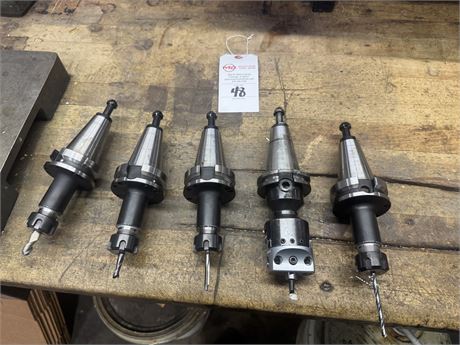 Lot of 5  Assorted Tool Holders