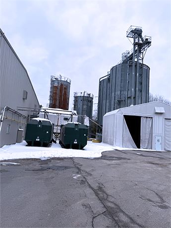Complete Silo & Material Handling Package – 4 Steel Silos, Surge Bins, Tanks & S