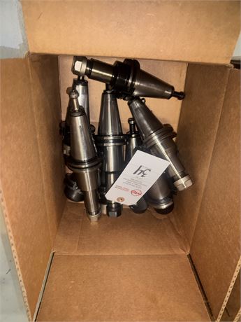 Lot of (10) Cat 40 Tool Holders