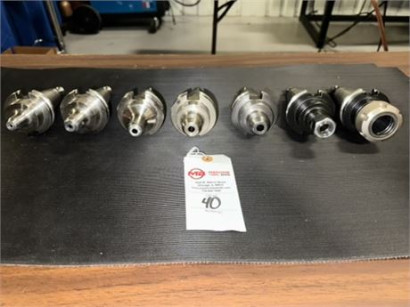Lot of (10) Cat 40 Tool Holders