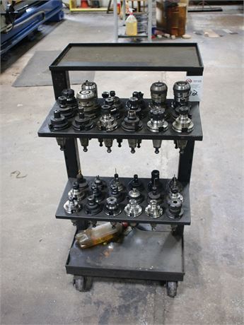 Lot of Cat 40 Tool Holders