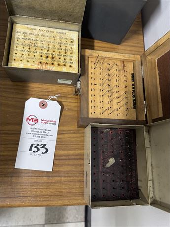 Assort. of pin gage set