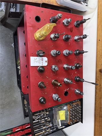 TOOL CART W/ MISC TOOLING