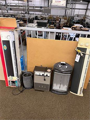 Lot of Assorted Space Heaters