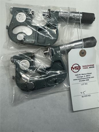 Mitutoyo Indicating Micrometer  0-1" No. 510-105