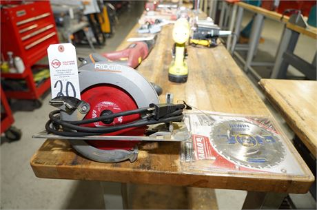 Ridgid (1) Corded Circular Saw