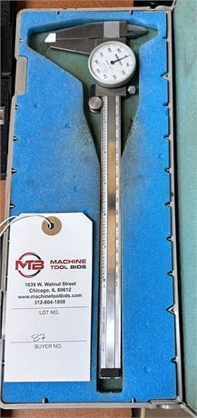 Mitutoyo 8" Caliper with Wood Case