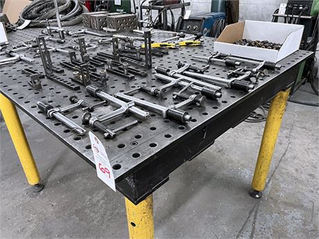 48" X 96" Stronghand Buildpro Weld Table