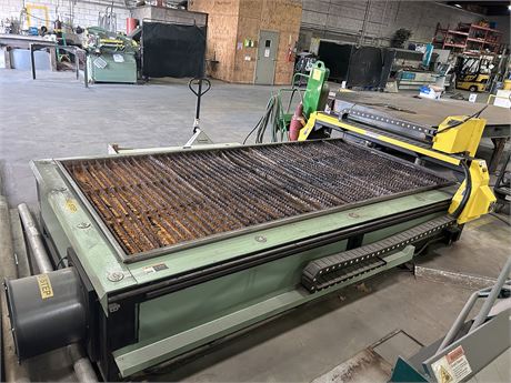 MegaFab / Piranha C510 5x10 CNC Plasma Cutting Table (2020)