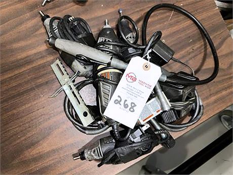 Lot of Assorted Dremel Tools